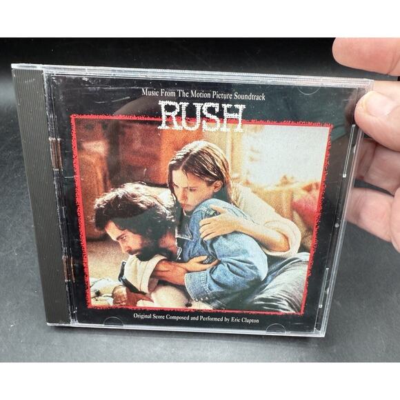 Rush: Music The Motion Picture Soundtrack CD Label ‏ Reprise Eric Clapton EC -D - Picture 1 of 4